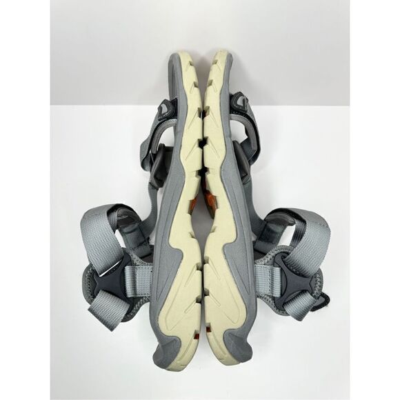 Steve Madden Sandals Men’s Size 12 Crazee Open Toe Gray Sport Shoes - Picture 7 of 10